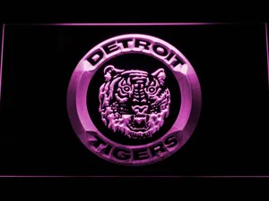 Detroit Tigers 12 LED Neon Sign - Legacy Edition