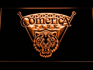 Detroit Tigers 2 LED Neon Sign
