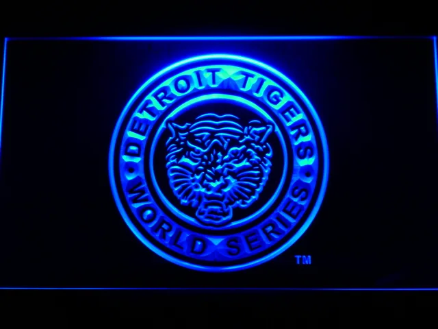 Detroit Tigers 5 LED Neon Sign - Legacy Edition