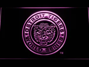 Detroit Tigers 5 LED Neon Sign - Legacy Edition