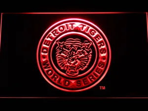 Detroit Tigers 5 LED Neon Sign - Legacy Edition