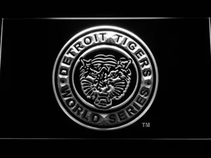 Detroit Tigers 5 LED Neon Sign - Legacy Edition