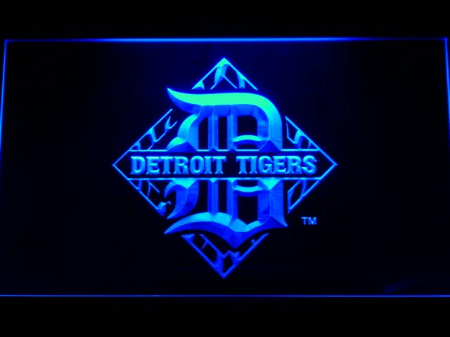 Detroit Tigers 7 LED Neon Sign - Legacy Edition