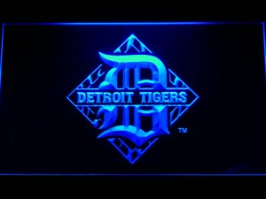 Detroit Tigers 7 LED Neon Sign - Legacy Edition