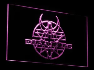 Disturbed LED Neon Sign