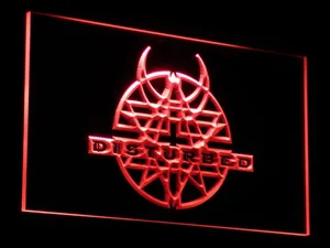 Disturbed LED Neon Sign