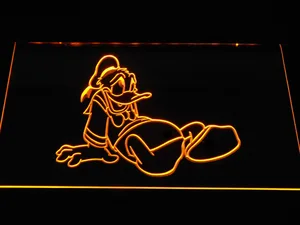 Donald Duck Slump LED Neon Sign