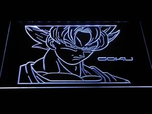 Dragon Ball Saiyan Goku LED Neon Sign