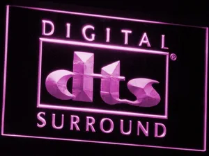 dts Digital Surround LED Neon Sign