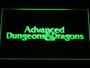 Dungeons & Dragons Advanced LED Neon Sign