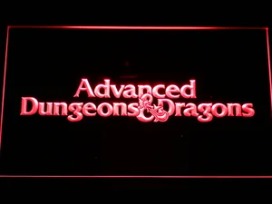 Dungeons & Dragons Advanced LED Neon Sign