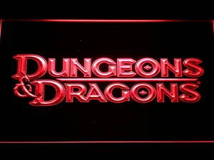 Dungeons & Dragons LED Neon Sign