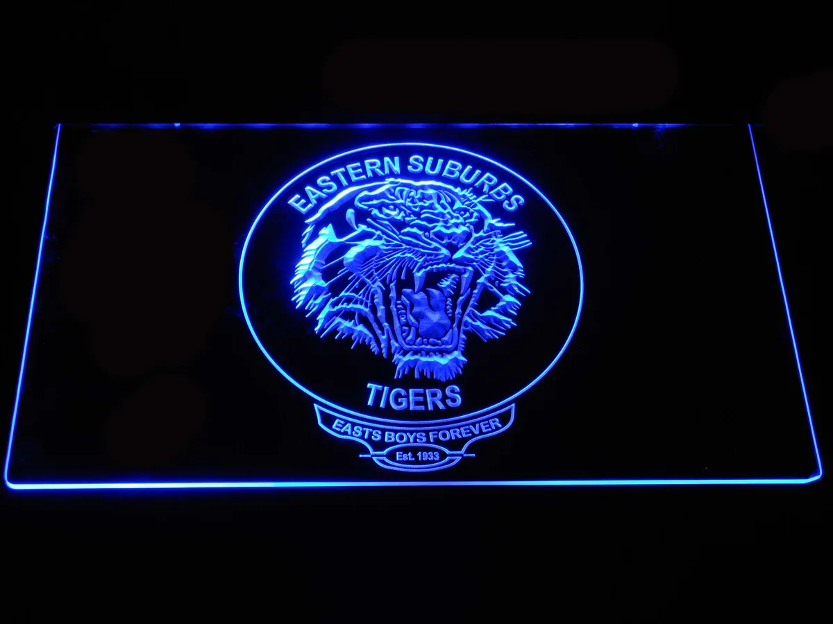 Easts Tigers LED Neon Sign