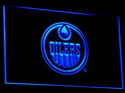 Edmonton Oilers LED Neon Sign