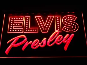 Elvis Presley Old School LED Neon Sign