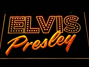 Elvis Presley Old School LED Neon Sign
