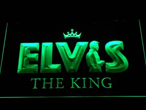Elvis Presley The King LED Neon Sign