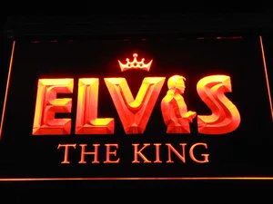 Elvis Presley The King LED Neon Sign