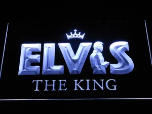 Elvis Presley The King LED Neon Sign
