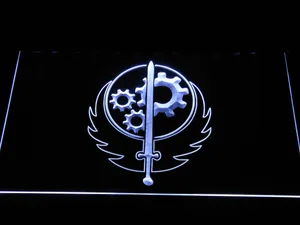 Fallout Brotherhood of Steel LED Neon Sign