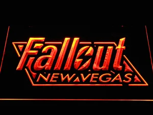 Fallout New Vegas LED Neon Sign