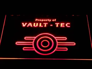 Fallout Property of Vault-Tec LED Neon Sign