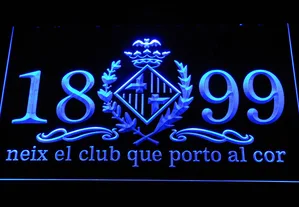 FC Barcelona 1899 Chant LED Neon Sign - Legacy Edition