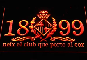 FC Barcelona 1899 Chant LED Neon Sign - Legacy Edition