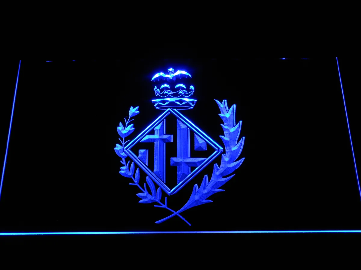 FC Barcelona Coat of Arms LED Neon Sign - Legacy Edition