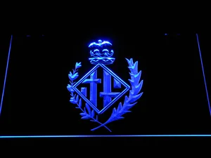 FC Barcelona Coat of Arms LED Neon Sign - Legacy Edition