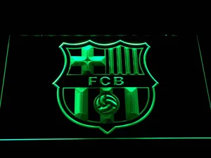 FC Barcelona Crest LED Neon Sign