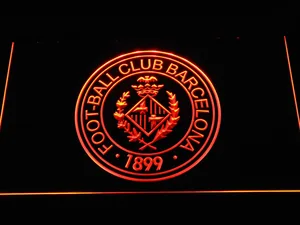 FC Barcelona Crest LED Neon Sign