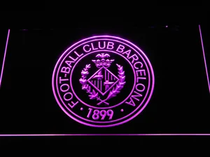 FC Barcelona Crest LED Neon Sign