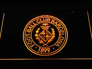 FC Barcelona Crest LED Neon Sign