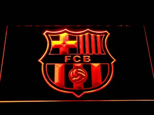 FC Barcelona Crest LED Neon Sign