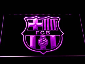 FC Barcelona Crest LED Neon Sign