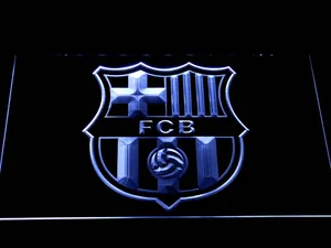 FC Barcelona Crest LED Neon Sign