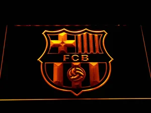 FC Barcelona Crest LED Neon Sign