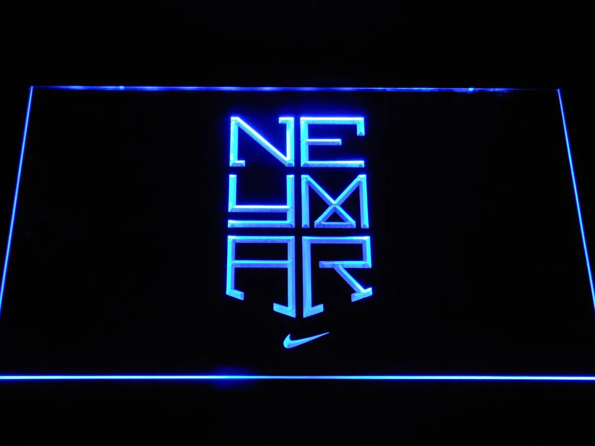 FC Barcelona Neymar Logo LED Neon Sign