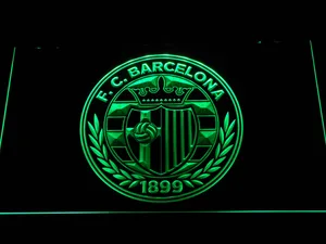 FC Barcelona Shield Crest LED Neon Sign - Legacy Edition