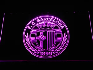 FC Barcelona Shield Crest LED Neon Sign - Legacy Edition