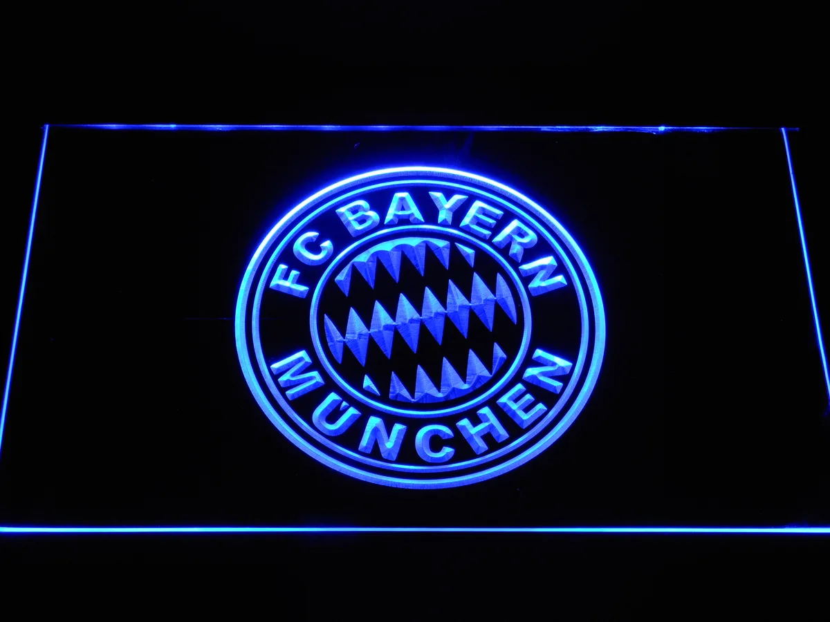 FC Bayern Munchen Crest LED Neon Sign