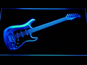 Fender Stratocaster LED Neon Sign