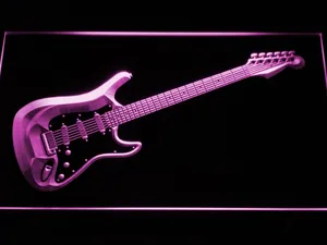 Fender Stratocaster LED Neon Sign