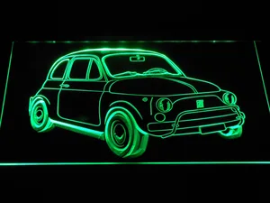 Fiat 500 LED Neon Sign