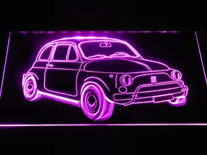 Fiat 500 LED Neon Sign