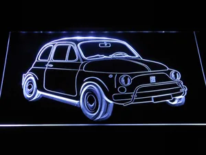 Fiat 500 LED Neon Sign