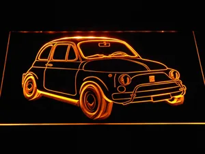 Fiat 500 LED Neon Sign