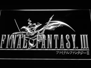 Final Fantasy III LED Neon Sign