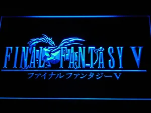 Final Fantasy V LED Neon Sign